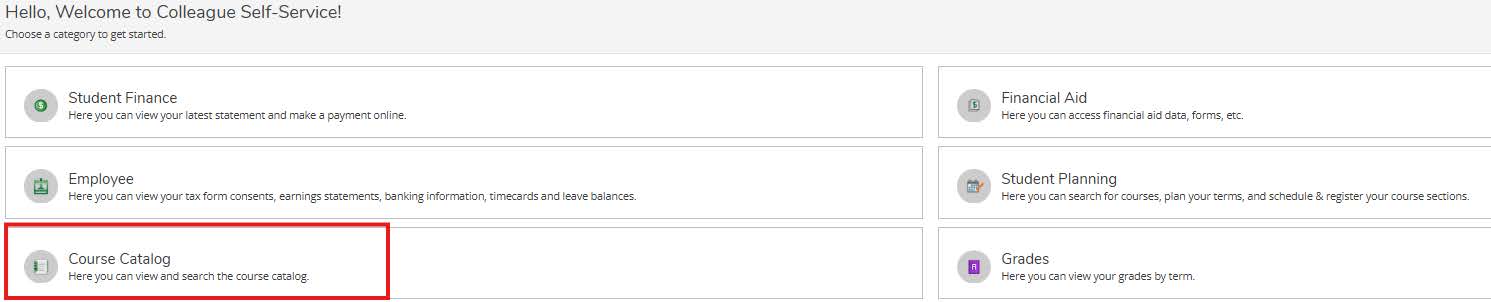 view courses & Schedule 1